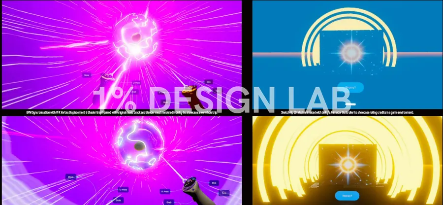 Real-time interactive visuals