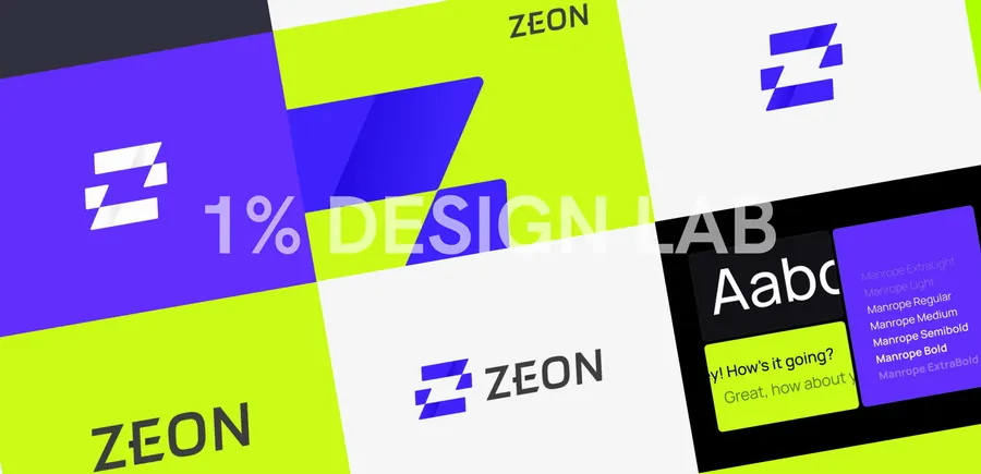 ZEON brand identity
